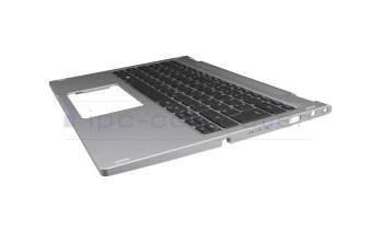 6B.A6CN1.020 Original Acer Tastatur inkl. Topcase DE (deutsch) schwarz/silber mit Backlight