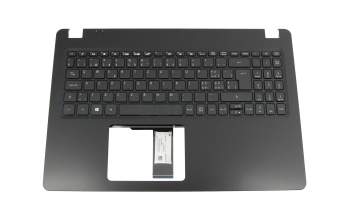 6B.HF8N2.015 Original Acer Tastatur inkl. Topcase SF (schweiz-französisch) schwarz/schwarz