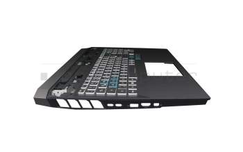 6B.QCPN7.011 Original Acer Tastatur inkl. Topcase DE (deutsch) schwarz/schwarz mit Backlight