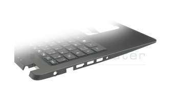 6BHF8N2019 Original Acer Tastatur inkl. Topcase FR (französisch) schwarz/schwarz