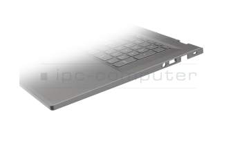 6BKJLN70113 Original Acer Tastatur inkl. Topcase DE (deutsch) grau/grau mit Backlight