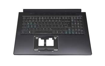 6BQB6N2014 Original Acer Tastatur inkl. Topcase DE (deutsch) schwarz/schwarz mit Backlight