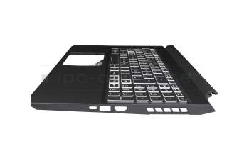 6BQBCN2014 Original Acer Tastatur inkl. Topcase DE (deutsch) schwarz/weiß/schwarz mit Backlight