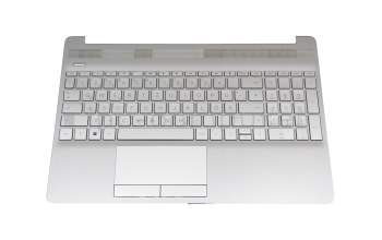 71NHH132178 Original HP Tastatur inkl. Topcase DE (deutsch) silber/silber