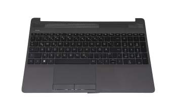 71NHH732011 Original HP Tastatur inkl. Topcase DE (deutsch) schwarz/grau