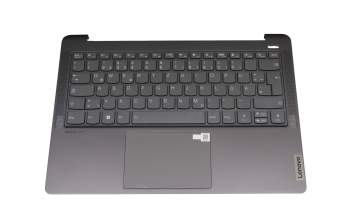 7448800000155 Original Lenovo Tastatur inkl. Topcase DE (deutsch) grau/grau mit Backlight