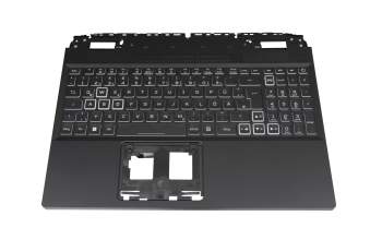 7651955000003 Original Acer Tastatur inkl. Topcase DE (deutsch) schwarz/schwarz mit Backlight (4060/4070)