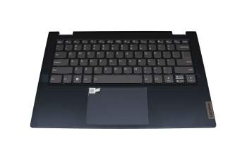 8S5CB1B3908300RH Original Lenovo Tastatur inkl. Topcase US (englisch) grau/blau mit Backlight