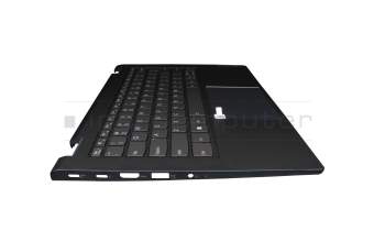 8S5CB1B3908300RH Original Lenovo Tastatur inkl. Topcase US (englisch) grau/blau mit Backlight