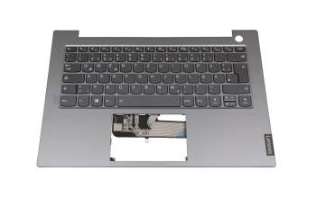 8SST60X63475 Original Lenovo Tastatur inkl. Topcase DE (deutsch) grau/silber