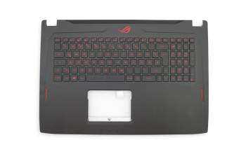 90NB0FV1-R31GE0 Original Asus Tastatur inkl. Topcase DE (deutsch) schwarz/schwarz mit Backlight