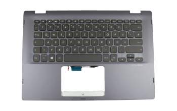 90NB0J71-R31GE1 Original Asus Tastatur inkl. Topcase DE (deutsch) schwarz/blau mit Backlight