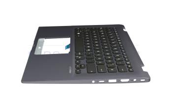 90NB0N31-R31GE0 Original Asus Tastatur inkl. Topcase DE (deutsch) schwarz/blau mit Backlight