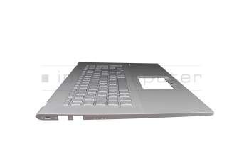 90NB0TW1-R30GE0 Original Asus Tastatur inkl. Topcase DE (deutsch) silber/silber