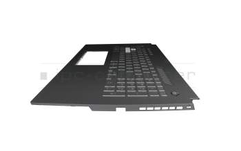 90NR0901-R31GE0 Original Asus Tastatur inkl. Topcase DE (deutsch) schwarz/transparent/grau mit Backlight