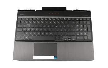 910300206950 Original Primax Tastatur inkl. Topcase DE (deutsch) schwarz/schwarz mit Backlight