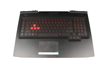 931689-041 Original HP Tastatur inkl. Topcase DE (deutsch) schwarz/schwarz mit Backlight 230W