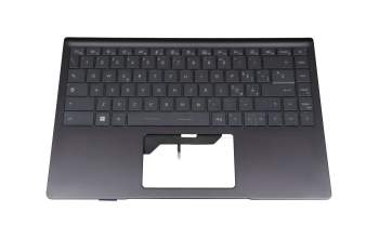 95714D36EC10 Original MSI Tastatur inkl. Topcase IT (italienisch) grau/schwarz mit Backlight