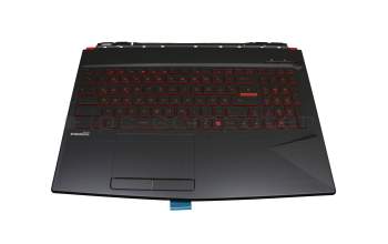 95716P61EC25 Original MSI Tastatur inkl. Topcase DE (deutsch) schwarz/schwarz mit Backlight