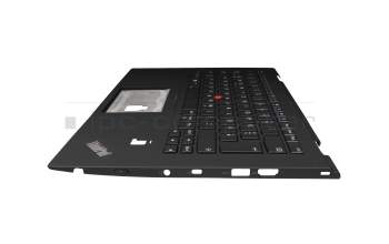 9Z.NDDBW.00G Original Lenovo Tastatur inkl. Topcase DE (deutsch) schwarz/schwarz mit Backlight und Mouse-Stick