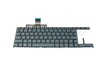 9Z.NGQ0U.10D Original Darfon Tastatur US (englisch) blau mit Backlight