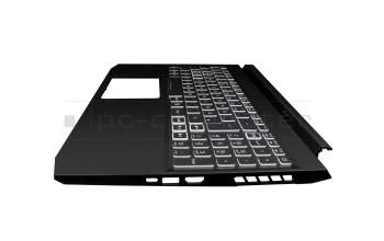 ACM20M1/6D0 Original Acer Tastatur inkl. Topcase DE (deutsch) schwarz/weiß/schwarz mit Backlight