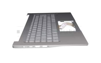 AM2WG000400 Original Acer Tastatur inkl. Topcase DE (deutsch) silber/silber mit Backlight