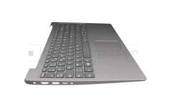 AP1E1000300 Original Lenovo Tastatur inkl. Topcase FR (französisch) grau/silber