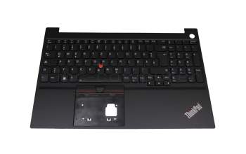 AP1HK000E00 Original Lenovo Tastatur inkl. Topcase DE (deutsch) schwarz/schwarz mit Backlight und Mouse-Stick