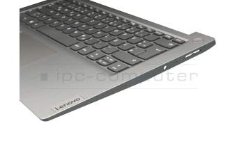 AP1JU000630 Original Lenovo Tastatur inkl. Topcase DE (deutsch) grau/silber