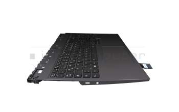 AP1ZV000100 Original Lenovo Tastatur inkl. Topcase DE (deutsch) schwarz/grau mit Backlight