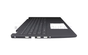 AP2X2000101 Original Dell Tastatur inkl. Topcase DE (deutsch) grau/grau mit Backlight