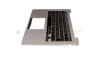 ASM16A96D0J4421 Original Chicony Tastatur inkl. Topcase DE (deutsch) schwarz/silber mit Backlight