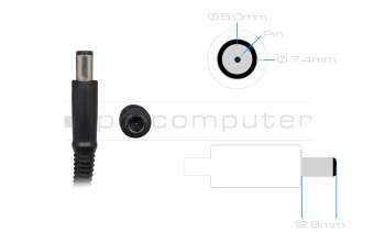 Alternative für HSTNN-CA40 Original HP Netzteil 65,0 Watt normale Bauform 19,5V