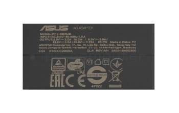 Asus BU404U Original USB-C Netzteil 65,0 Watt EU Wallplug