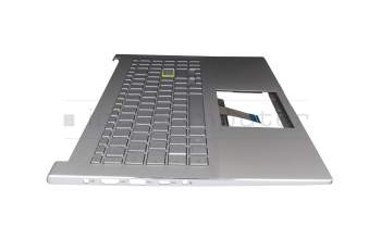 Asus VivoBook 15 X521FL Original Tastatur inkl. Topcase DE (deutsch) silber/silber mit Backlight