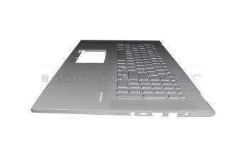 Asus VivoBook 17 F712EA Original Tastatur inkl. Topcase DE (deutsch) silber/silber mit Backlight