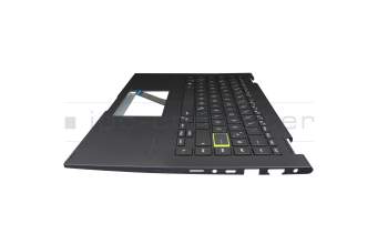 Asus VivoBook Flip 14 TM420IA Original Tastatur inkl. Topcase DE (deutsch) schwarz/schwarz