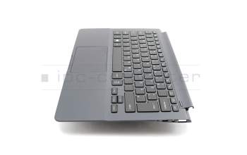 BA59-03594C Original Samsung Tastatur inkl. Topcase DE (deutsch) schwarz/anthrazit mit Backlight