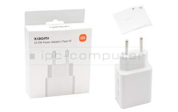 BHR7757EU Original Xiaomi USB Netzteil 22,5 Watt EU Wallplug weiß (Charging Combo Type-A ohne Kabel)