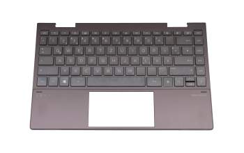 C6NB3H Original HP Tastatur inkl. Topcase DE (deutsch) schwarz/schwarz mit Backlight