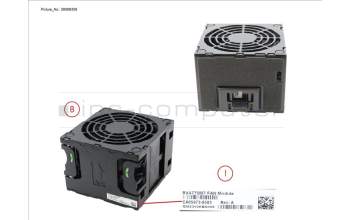 Fujitsu CA05973-8583 FAN ME ASSY / 9276 FAN MODULE