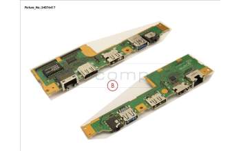 Fujitsu CP793920-XX SUB BOARD, AUDIO/USB/LAN