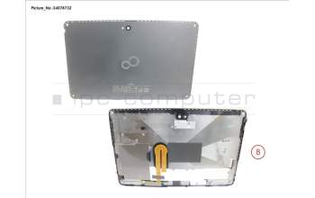 Fujitsu CP808474-XX LCD BACK COVER FOR SIM W/ SCREW