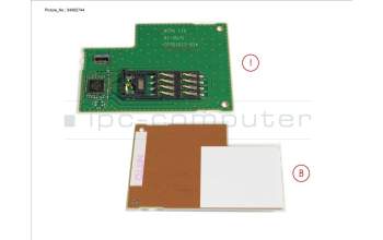 Fujitsu CP826384-XX SUB BOARD, SMARTCARD