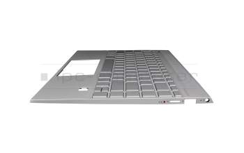 CT:BHXYE00M2FBN0X Original HP Tastatur inkl. Topcase DE (deutsch) silber/schwarz