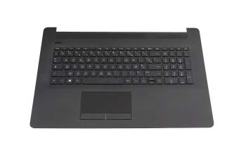 CU23A1 Original HP Tastatur inkl. Topcase FR (französisch) schwarz/schwarz (DVD, Optik \"Diamond\")