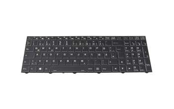 CVM18H960094305 Original Clevo Tastatur DE (deutsch) schwarz mit Backlight RGB