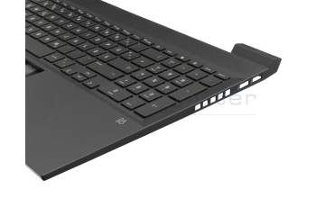 DD22C1 Original HP Tastatur inkl. Topcase DE (deutsch) schwarz/schwarz mit Backlight (RTX-Grafikkarte)