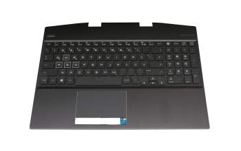 DJM20A11Q0101B6 Original HP Tastatur inkl. Topcase DE (deutsch) schwarz/schwarz mit Backlight